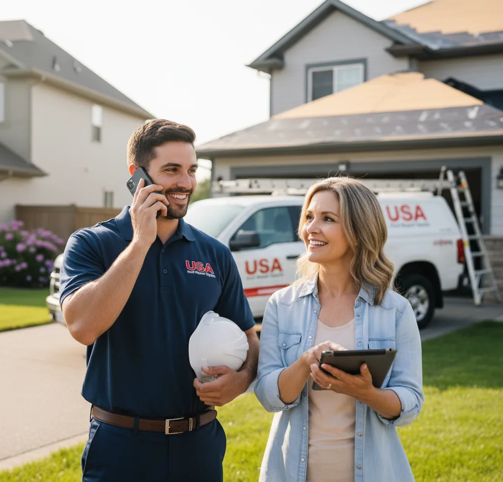 USA Roof Repair Experts customer support in Richmond Heights